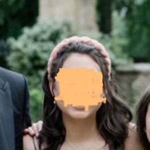 braided headband in dusty pink (mauve) by Loeffler Randall